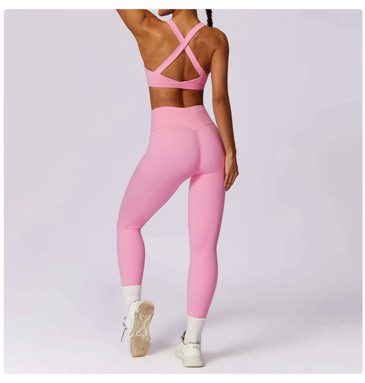 Butt Lifting Running Leggings Women 2025 High Waist Quick-Dry Naked Feel Yoga Pants Tummy Control Outdoor Workout Tights for Gym