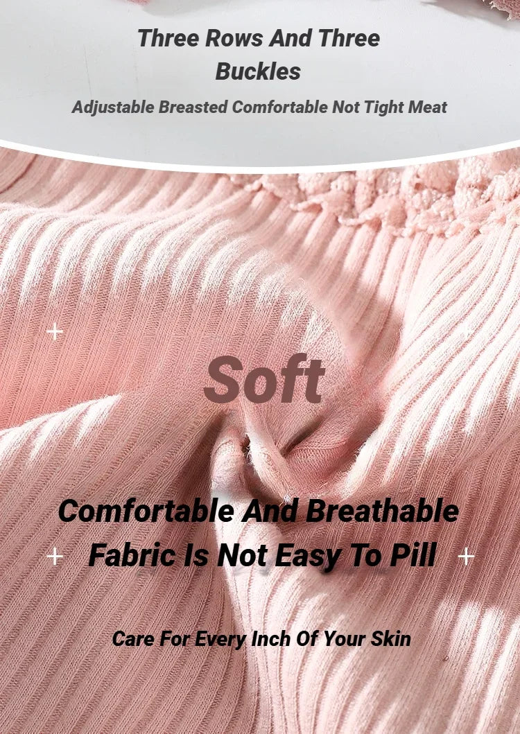 Cotton Camisole Top Girl No Underwire Chest Pad Adjustable To Fit Small Vest Wrap Bra Student Summer Women Bras Back Lace Sexy