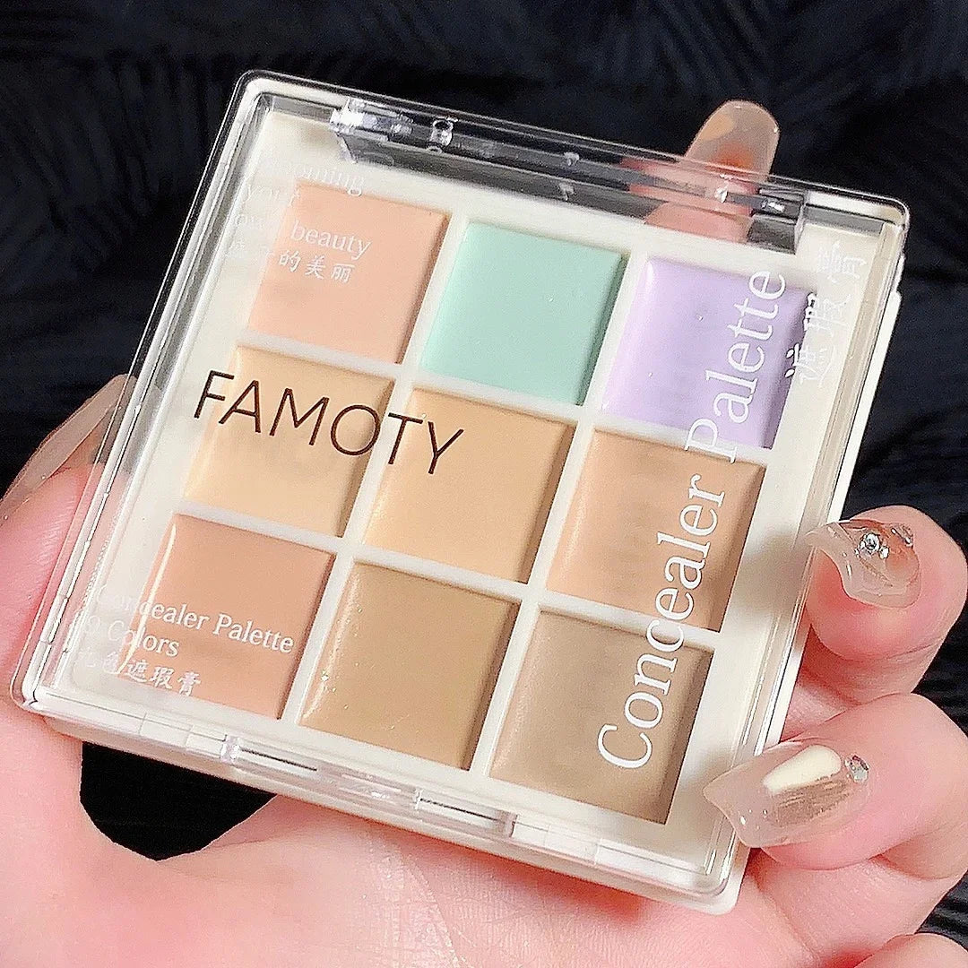 The 9-Color Skin Corrector Concealer Palette