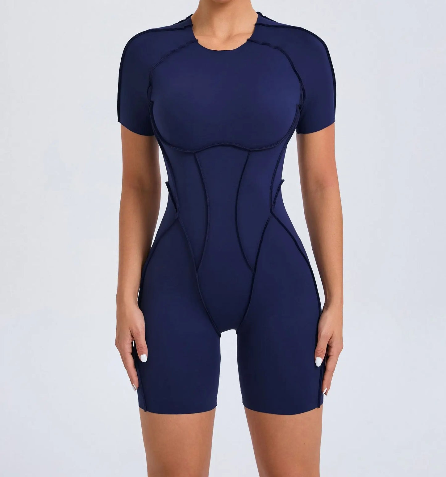 The V-Butt Push-Up Cycling Jumpsuit