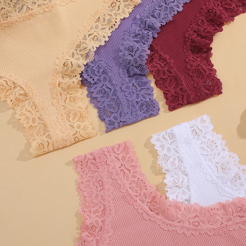 The 3-Pack Brazilian Lace G-String Set