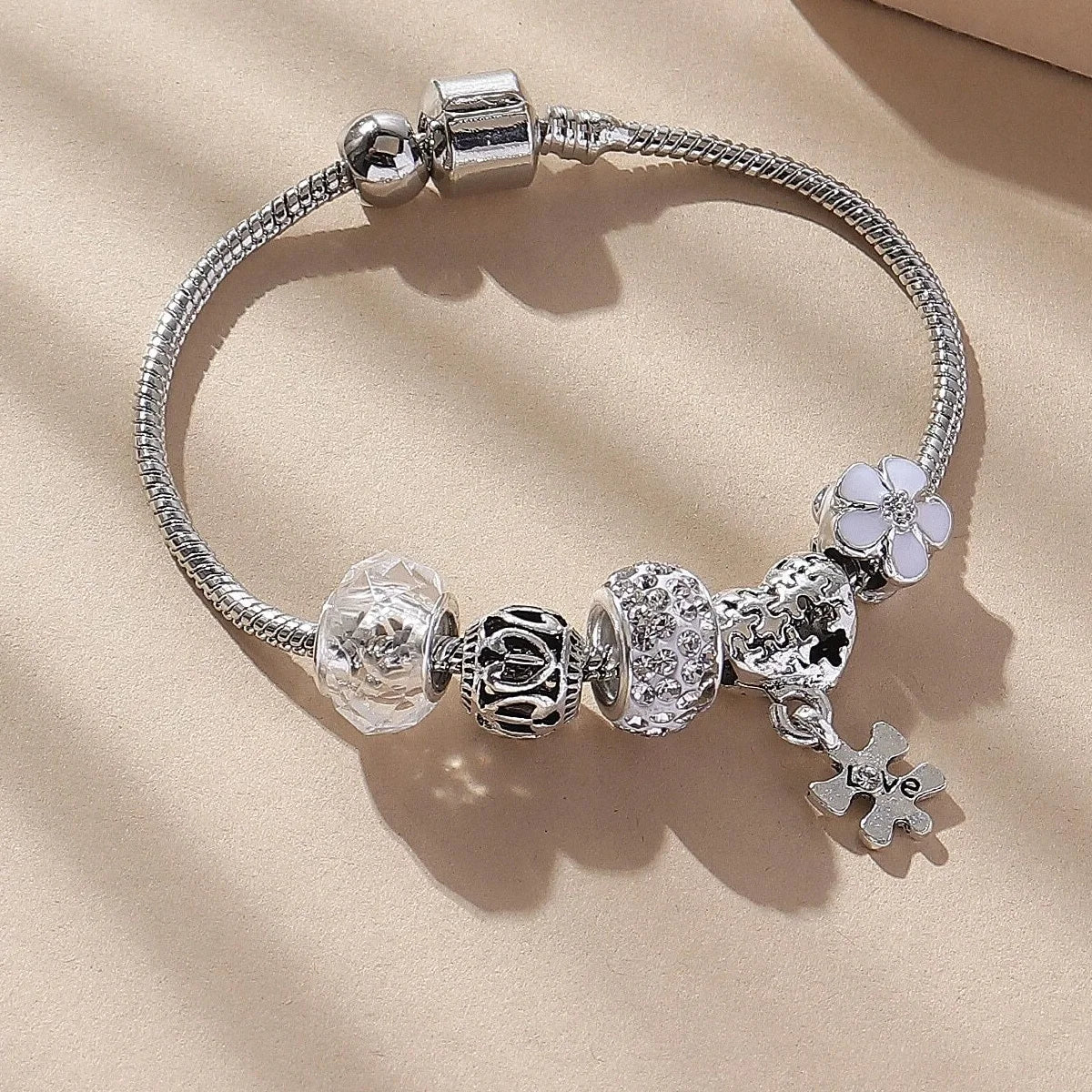The Beaded Charm Bracelet
