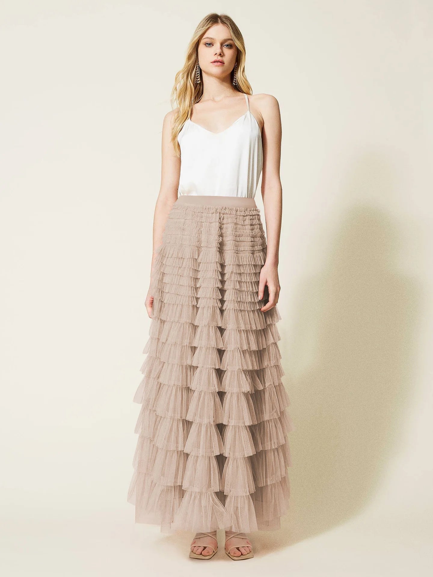 The Boho Multilayer Tulle Maxi