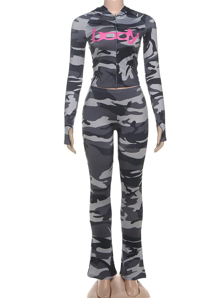 The Zip Hoodie Legging Set