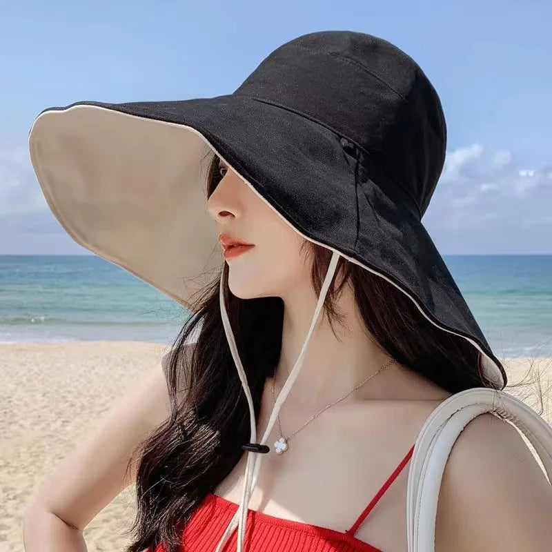 The Wide Brim Neck Cover Safari Cap
