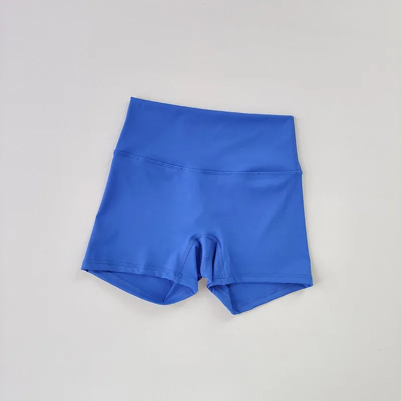 Summer Women's Yoga Shorts High Waist Sport Shorts Fitness Push-Up Tights Booty Short Pants Gym Shorts Cycling Shorts Female