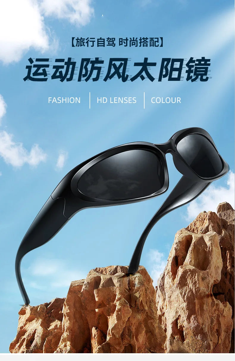 The Y2K Oval Mirror Shades