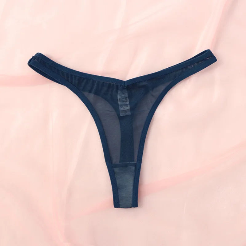 The Translucent Mesh T-Back Thong