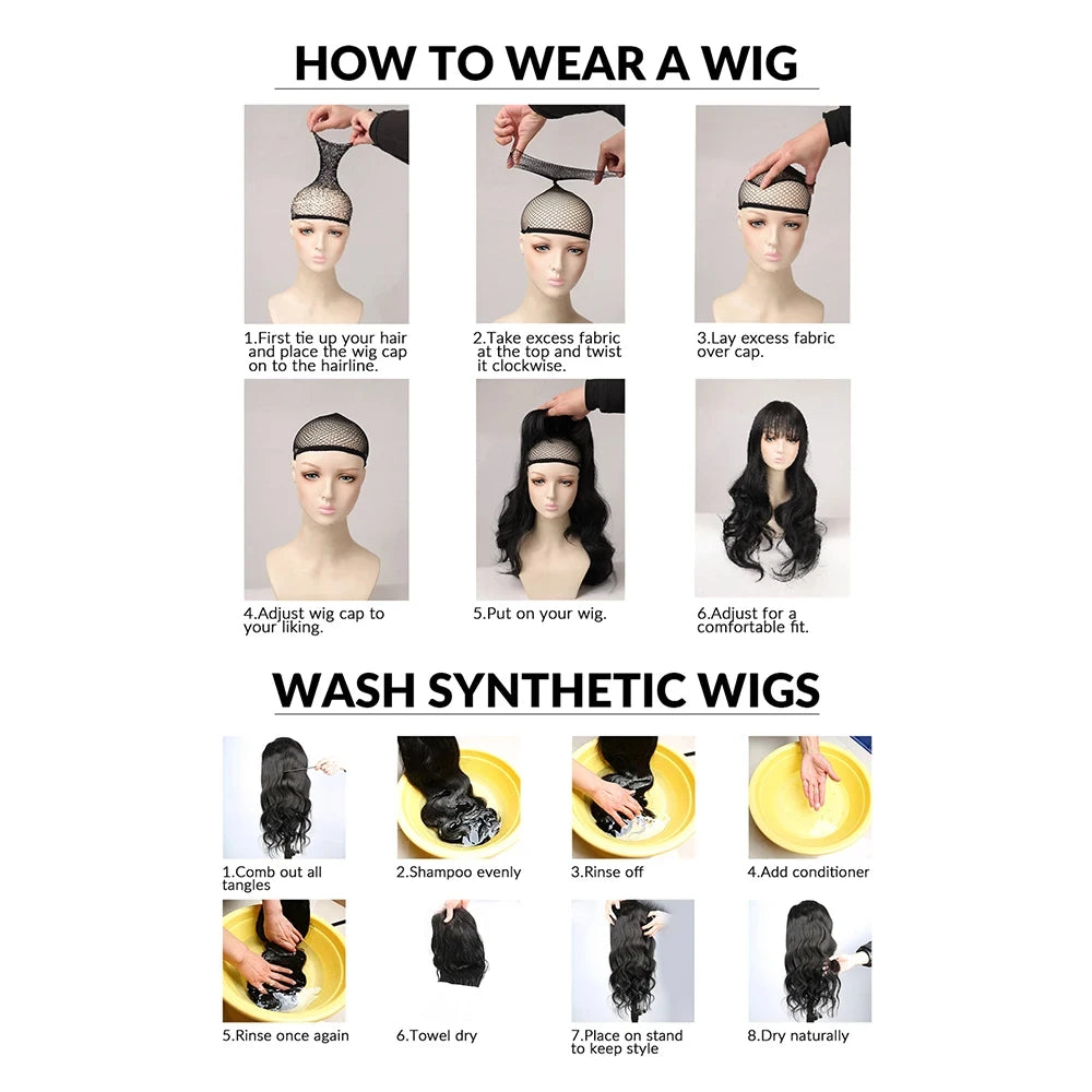 The 26-Inch Long Straight Synthetic Wig