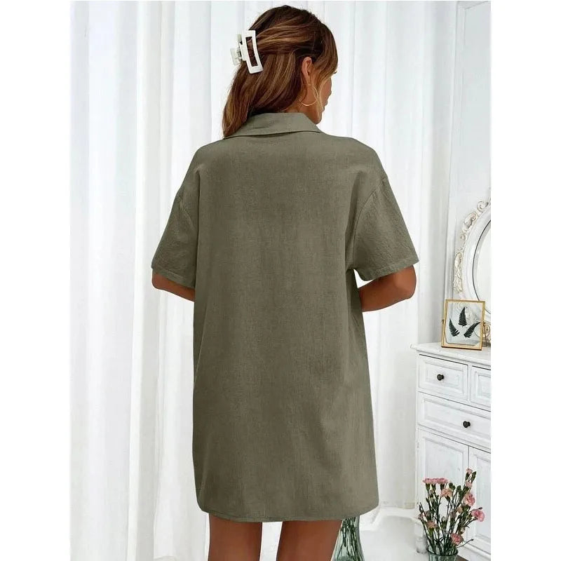 Solid Color Casual Loose Short Pants Sets For Women 2024 Elegant Summer Women's Two Pieces Suit Full Set Female Outfit Clothes