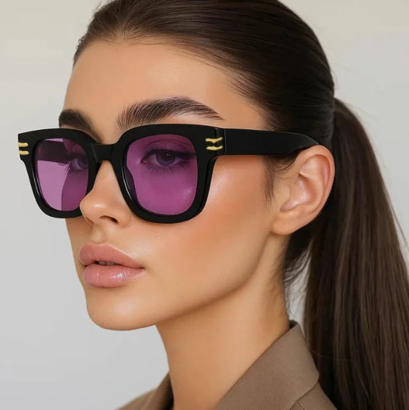 The Oversized UV Blocking Square Sunglasses