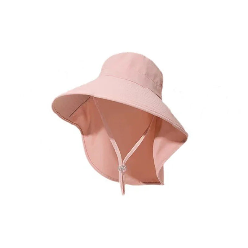 The Wide Brim Neck Cover Safari Cap