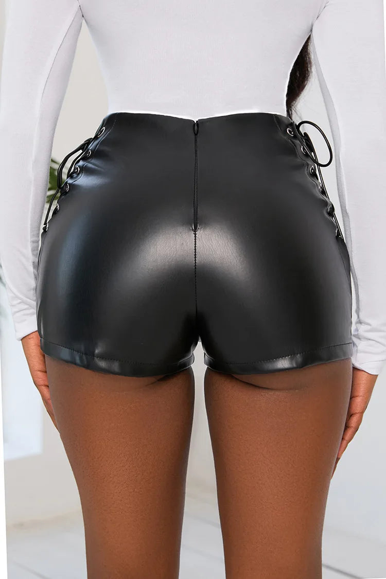 The Bandage Bodycon Latex Short