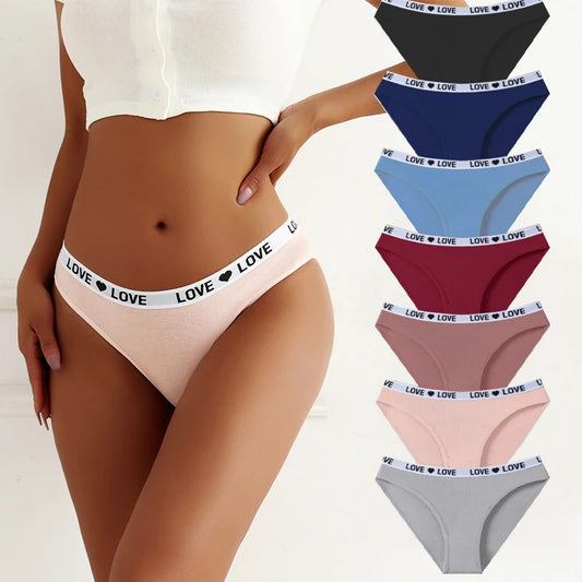 The 7-Pack Striped Cotton Panty Set