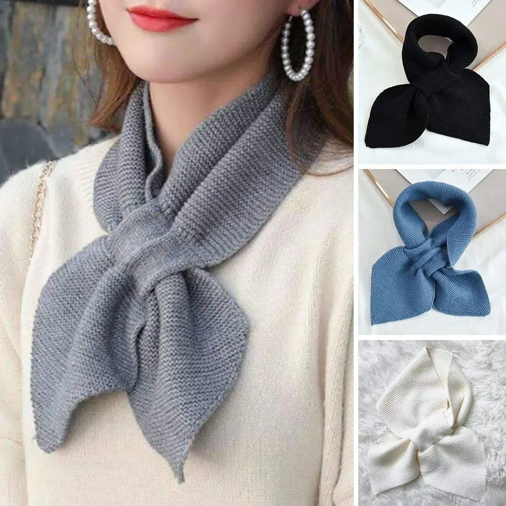 The Bowtie Knit Neck Warmer