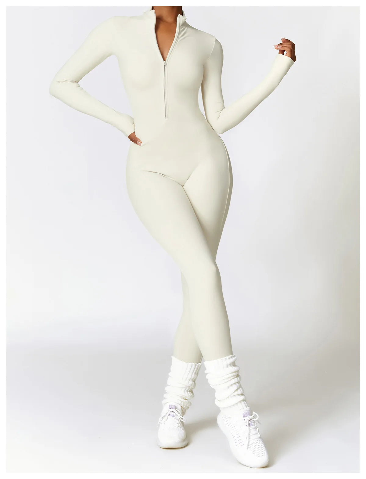 The Warm Fleece One-Piece Ski Jumpsuit