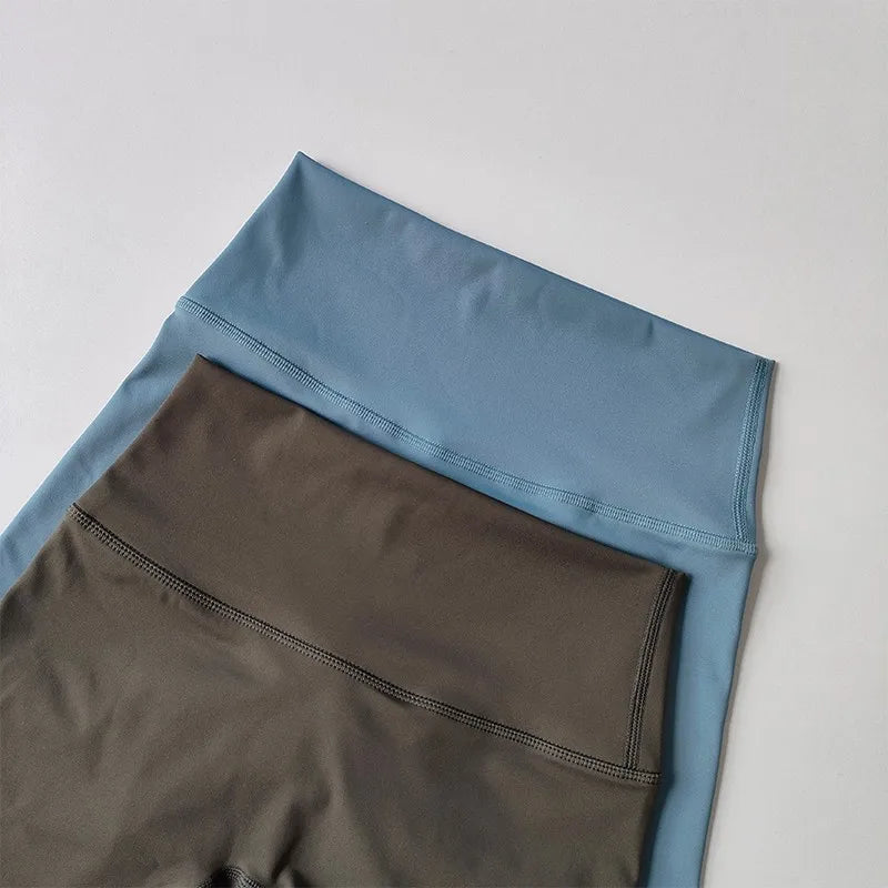 Summer Women's Yoga Shorts High Waist Sport Shorts Fitness Push-Up Tights Booty Short Pants Gym Shorts Cycling Shorts Female