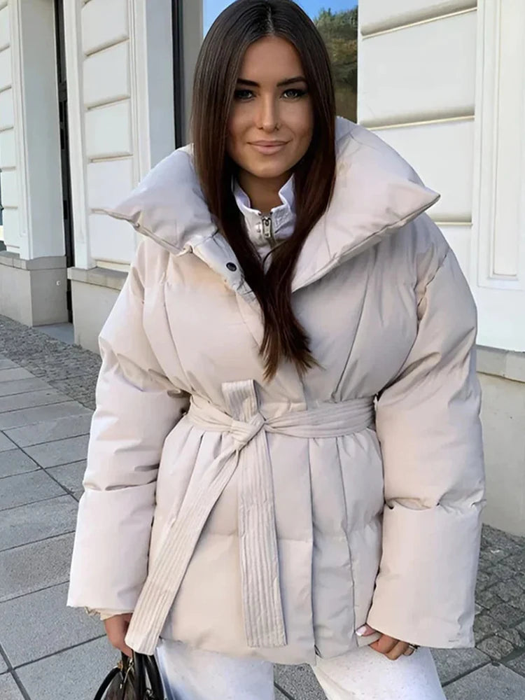 The Tie-Up Cotton Coat