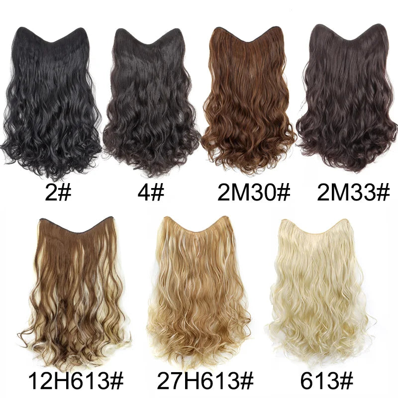 The 20-Inch V-Shape Wavy Clip-In Extension