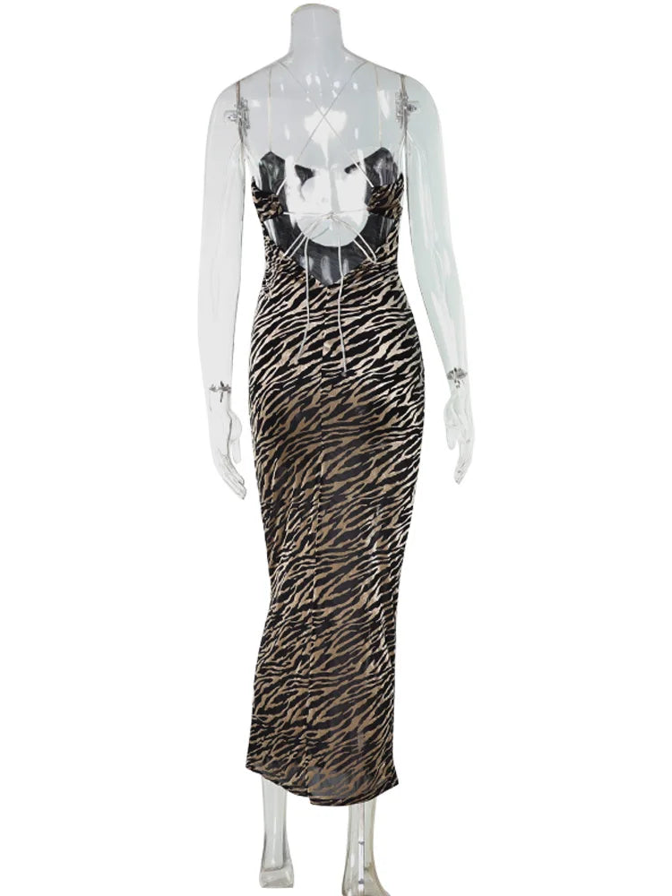 The Zebra Bandage Bodycon
