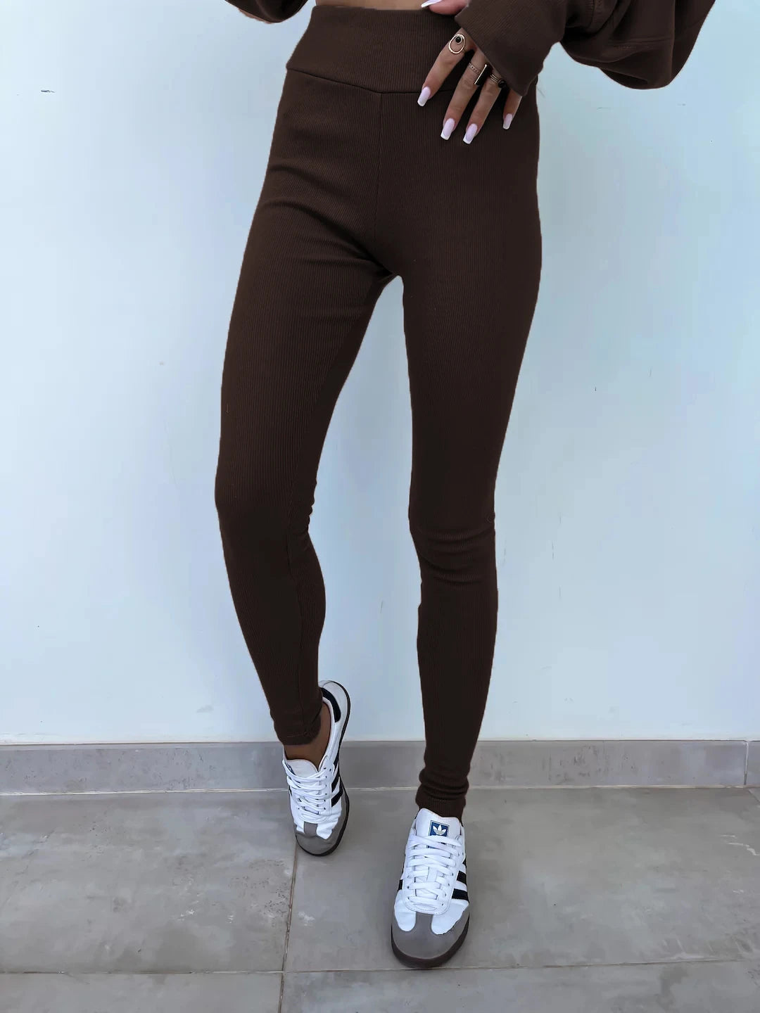 The Oversized Knit Trouser Set