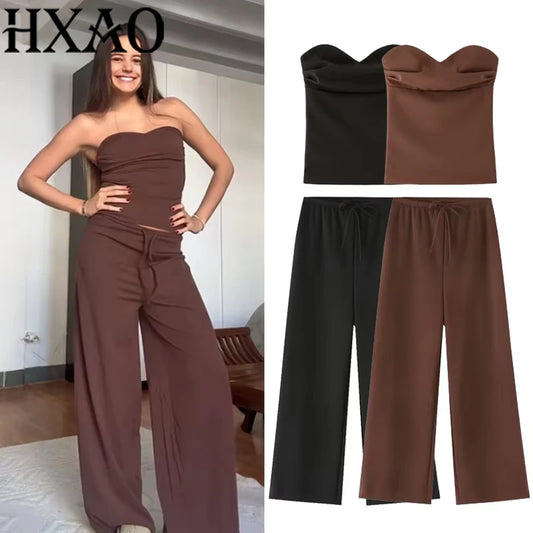 The Corset Baggy Pant Set