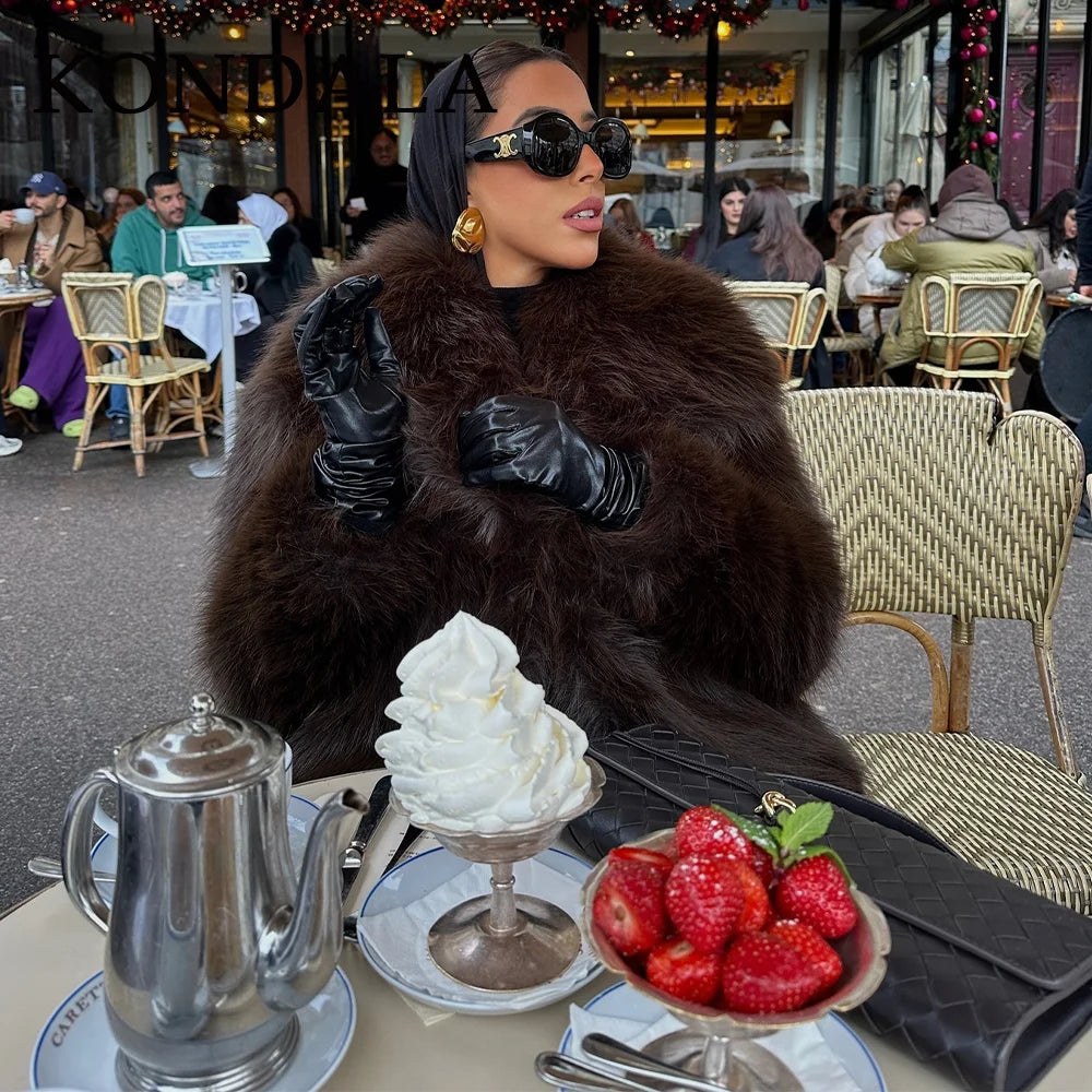 The Oversized Faux Fur Coat