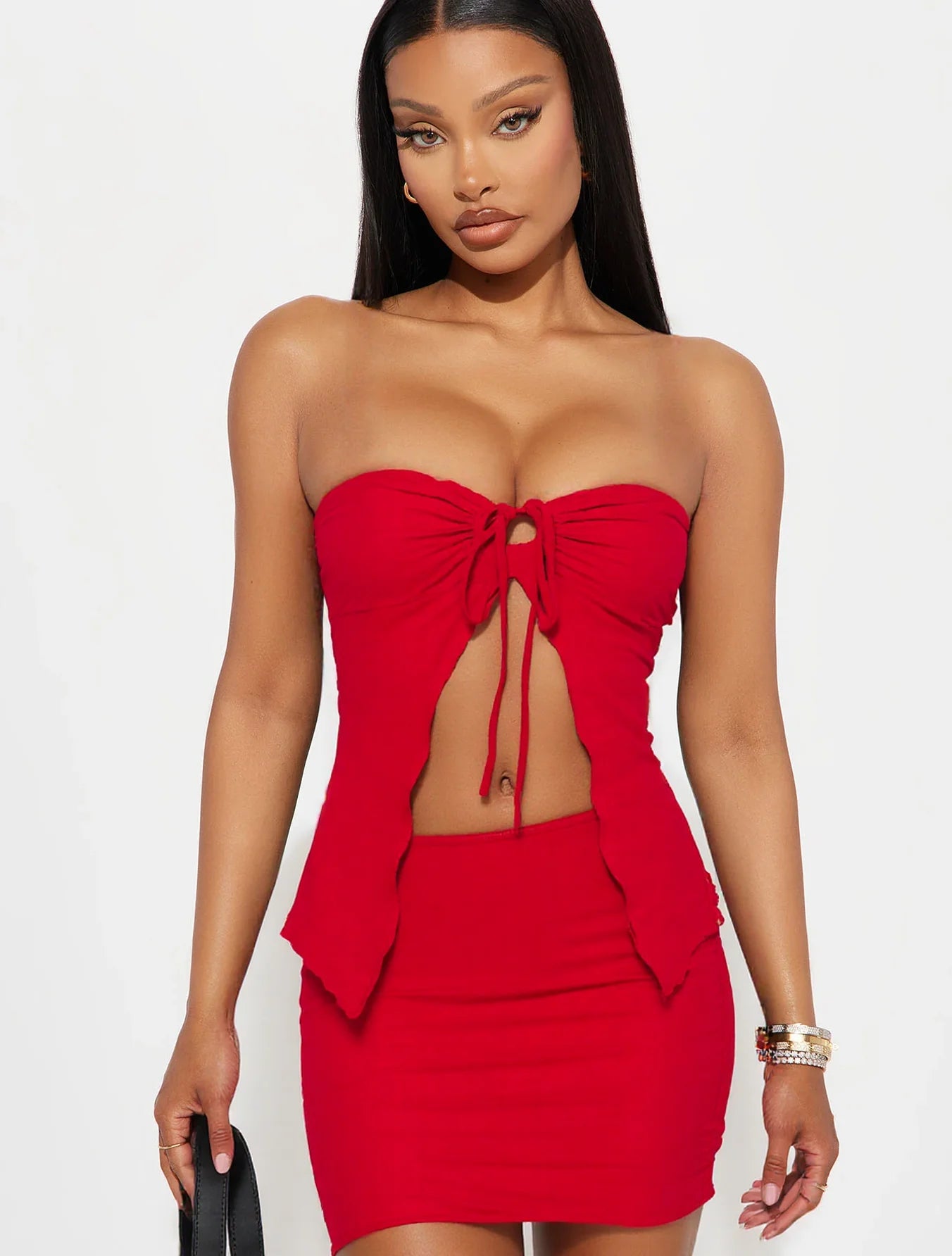 The Tube Top Skirt Set