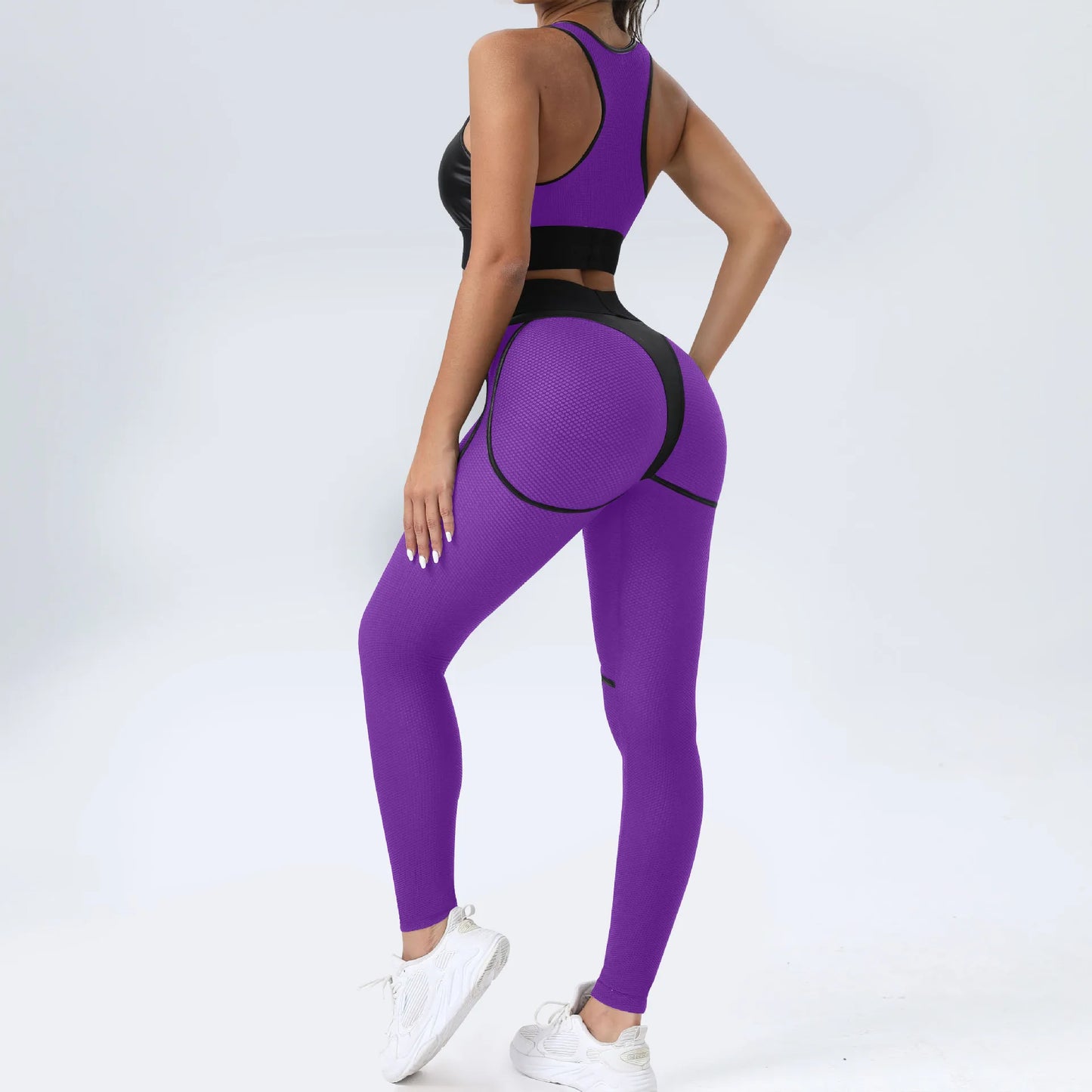 Leggins Woman Gym Push Up Sexy Woman Clothing Mesh Transparent Thong Female Legging Yoga Workout Women Pants High Waist Tights