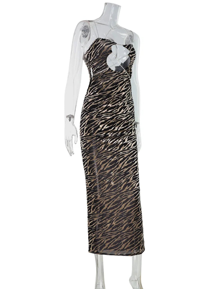 The Zebra Bandage Bodycon
