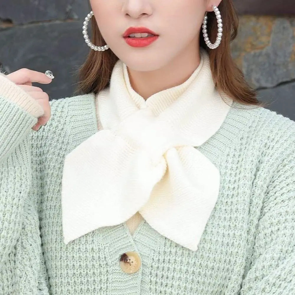 The Bowtie Knit Neck Warmer