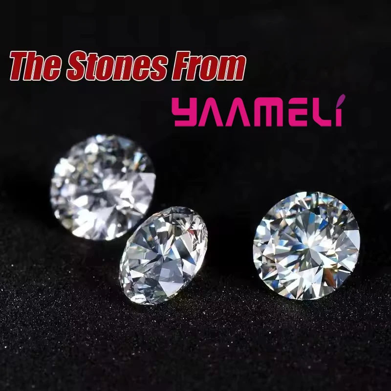 925 Sterling Silver Stamped Necklace Earrings Set Long Chain Sweet Romantic Style Love Heart Shape For Women Lady Wife