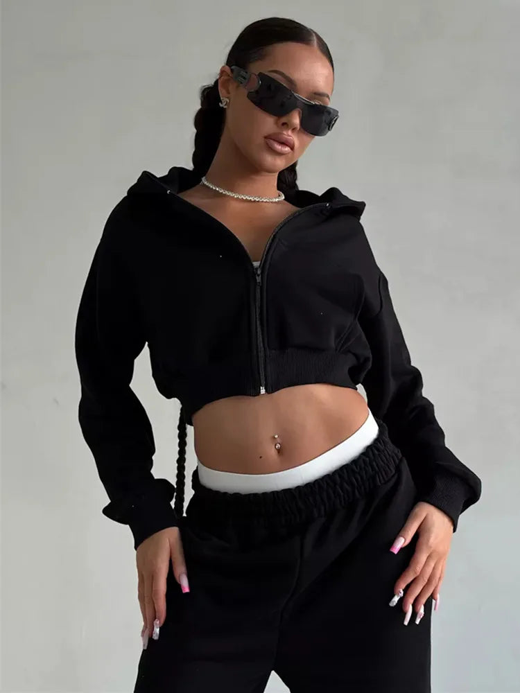 The Zip Hoodie Trouser Set
