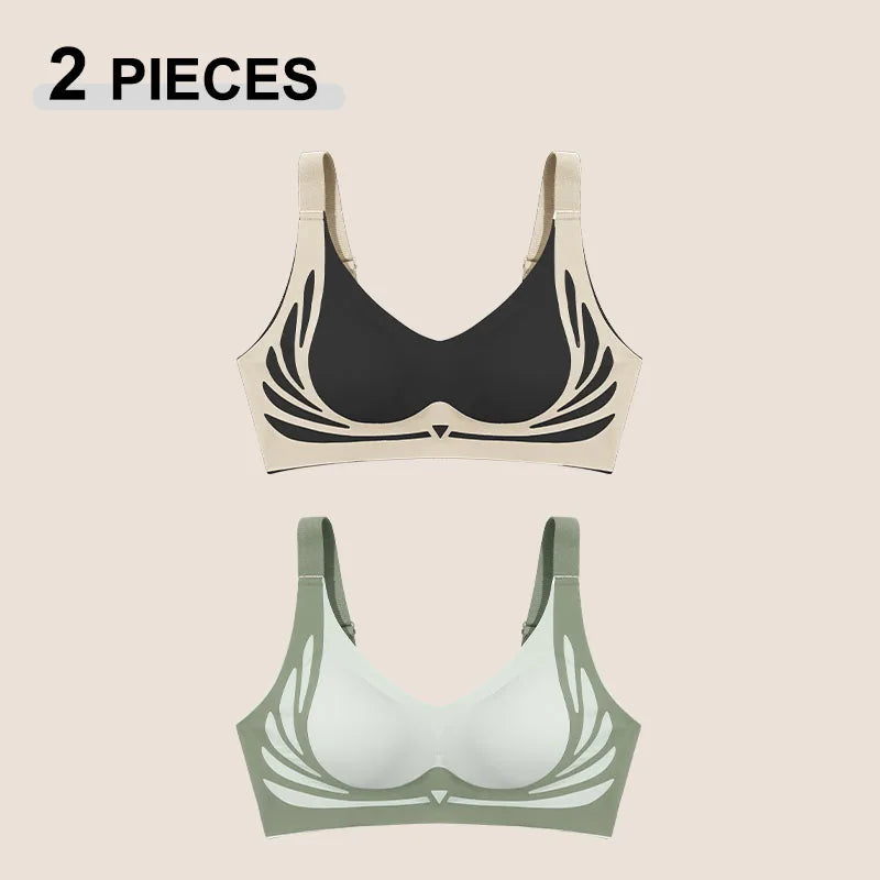 The Angel Wings Seamless Push-Up Bra