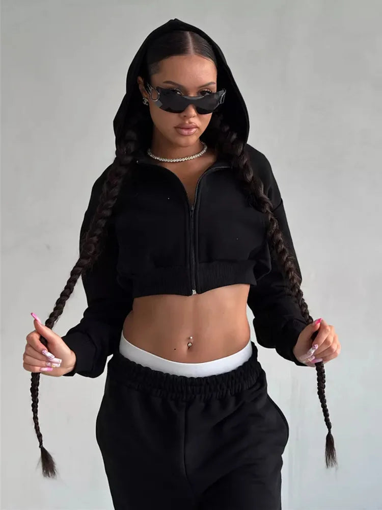 The Zip Hoodie Trouser Set