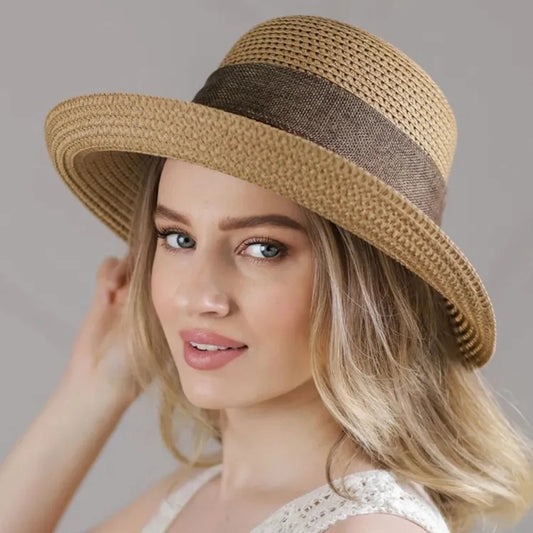 The Butterfly Woven Straw Sun Hat