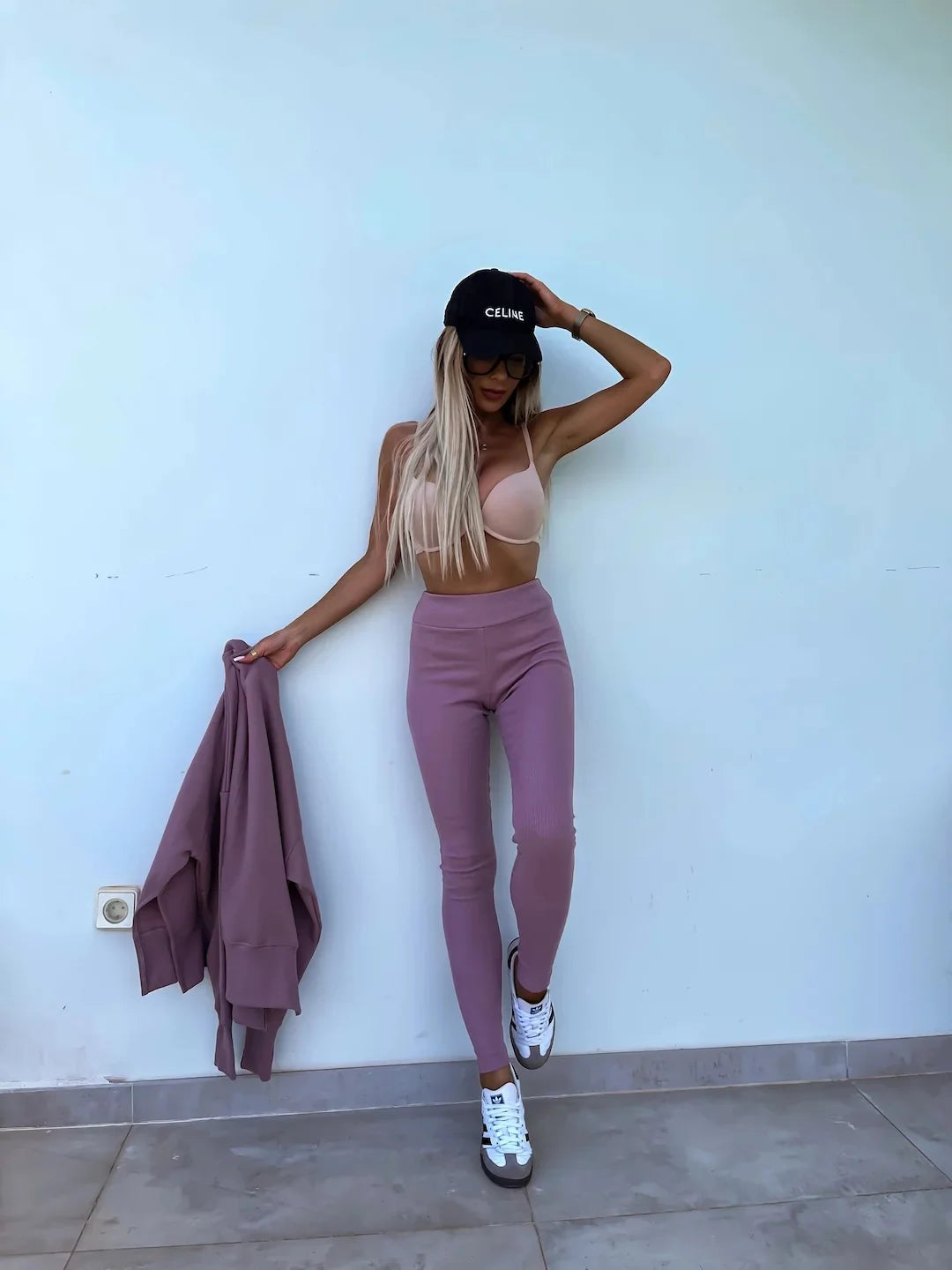 The Oversized Knit Trouser Set