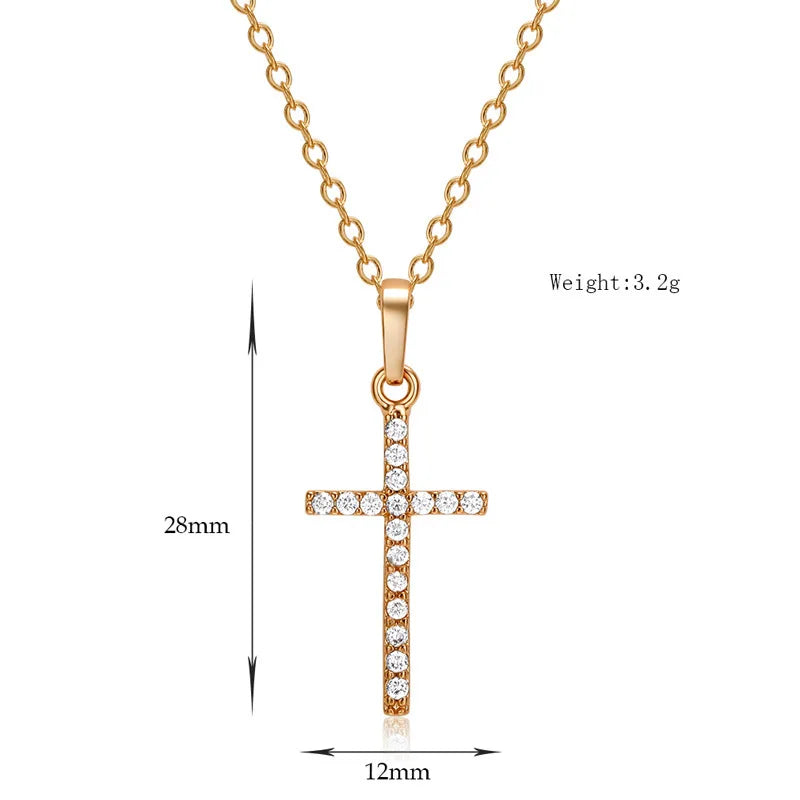 The Zircon Cross Pendant