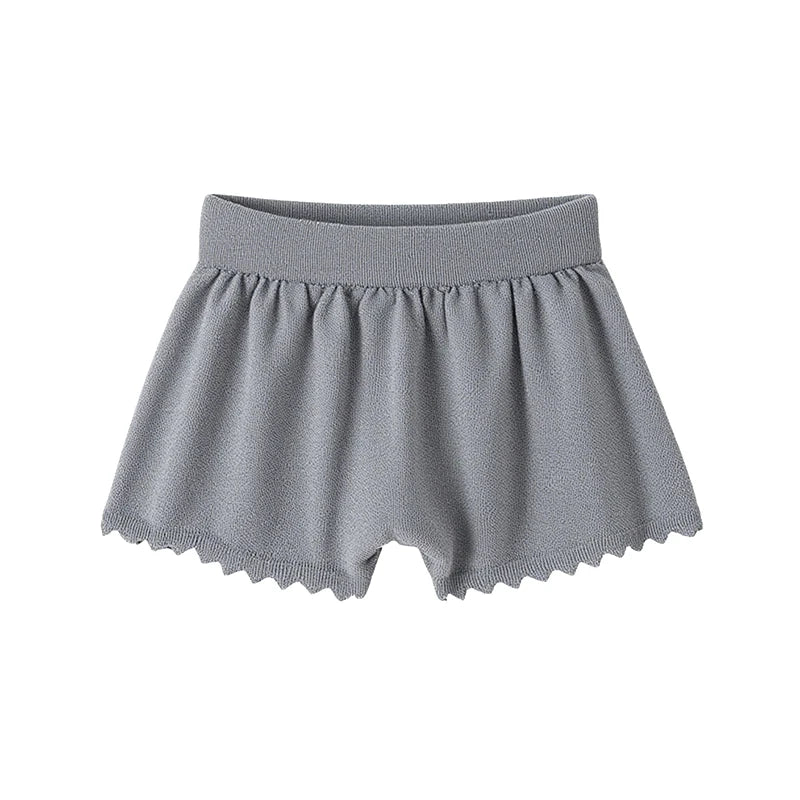 Casual Solid Long Sleeve Button Front Set Vintage Lace Trim Fitted Top High Waist Shorts Sets Youthful Daily Outfit 2026 Trendy