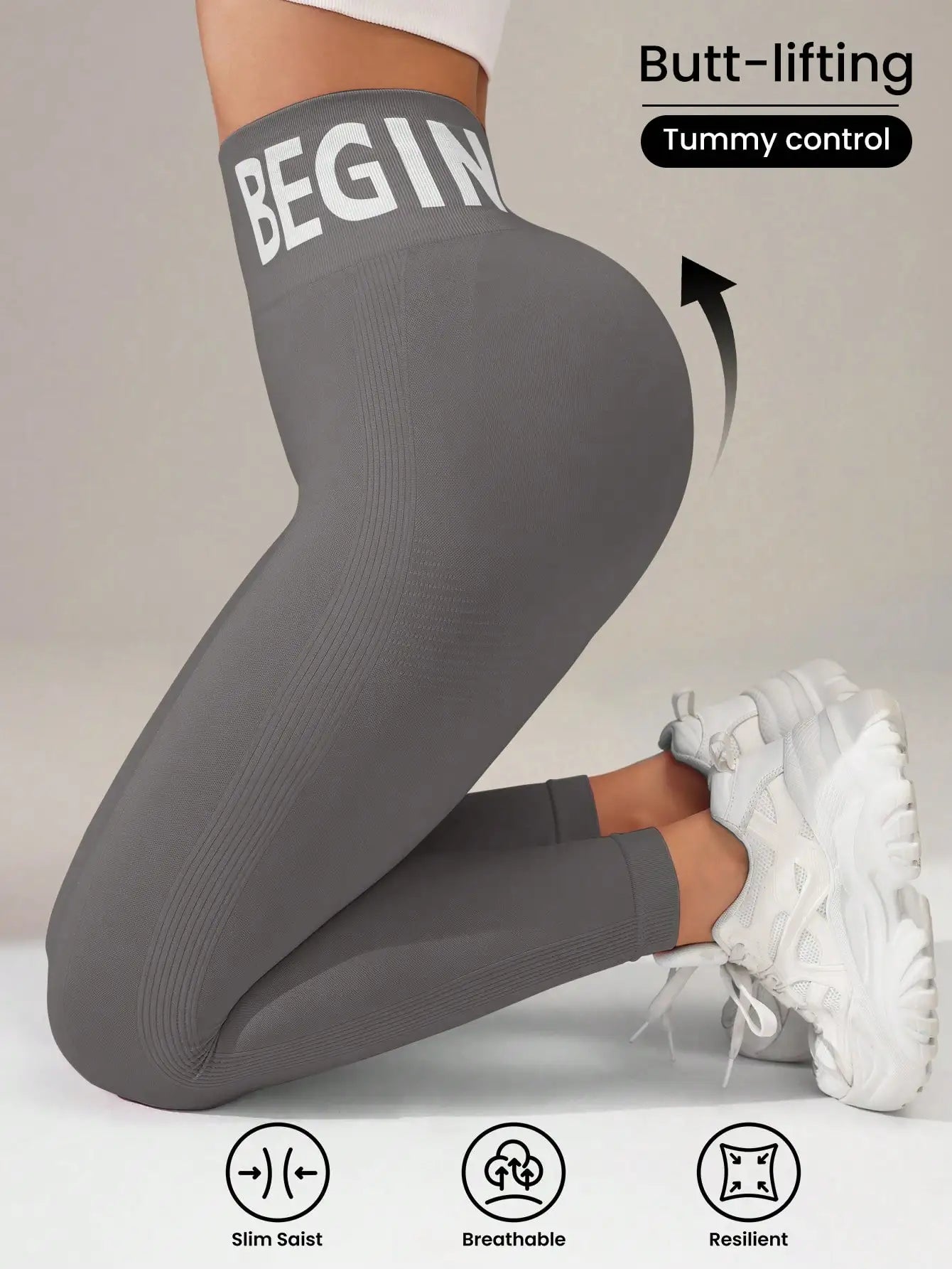 The Band Script Yoga Tight