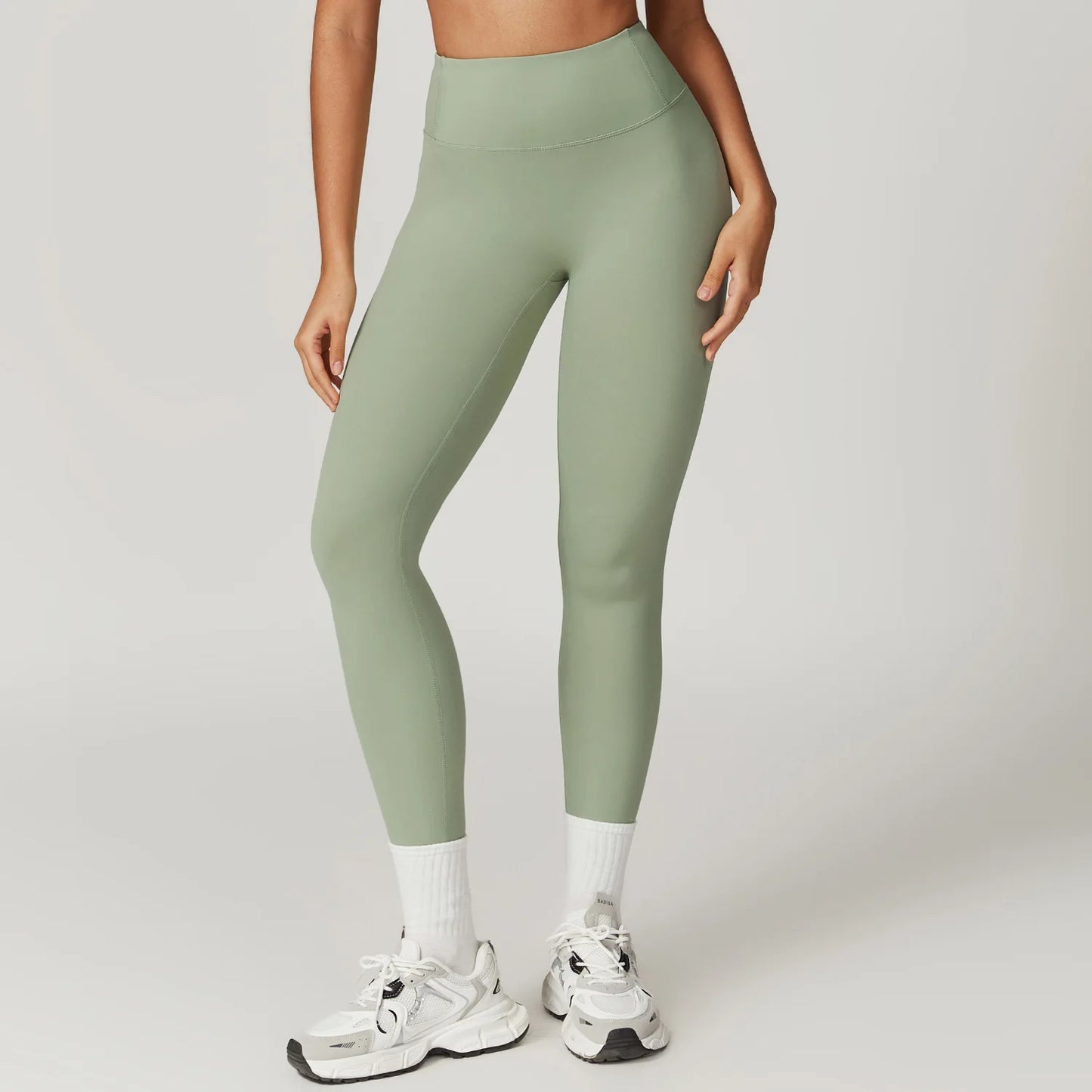 Butt Lifting Running Leggings Women 2025 High Waist Quick-Dry Naked Feel Yoga Pants Tummy Control Outdoor Workout Tights for Gym