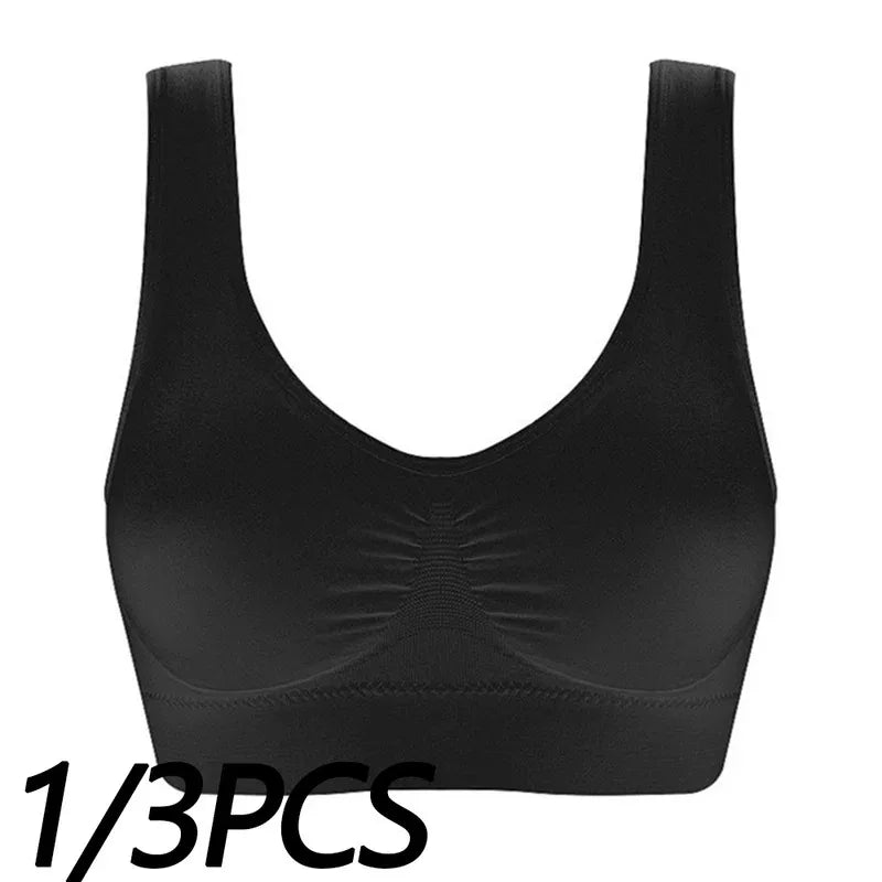 The Striped Seamless Sports Crop Bra