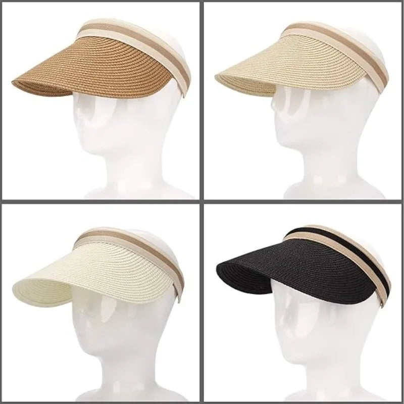 The Straw Ponytail Sun Hat