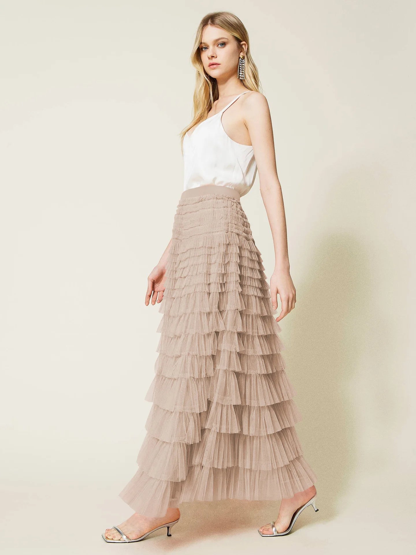 The Boho Multilayer Tulle Maxi