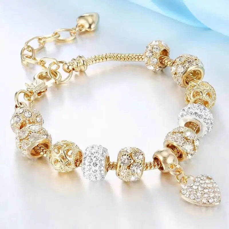 The Beaded Charm Bracelet