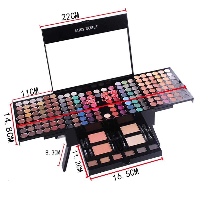 The 180-Color Piano Case Eye & Blush Set