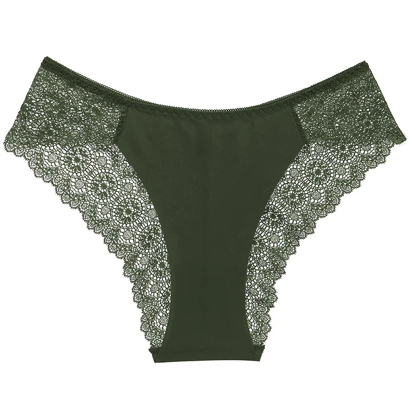 The 6-Pack Lace Hollow-Out Brief Set