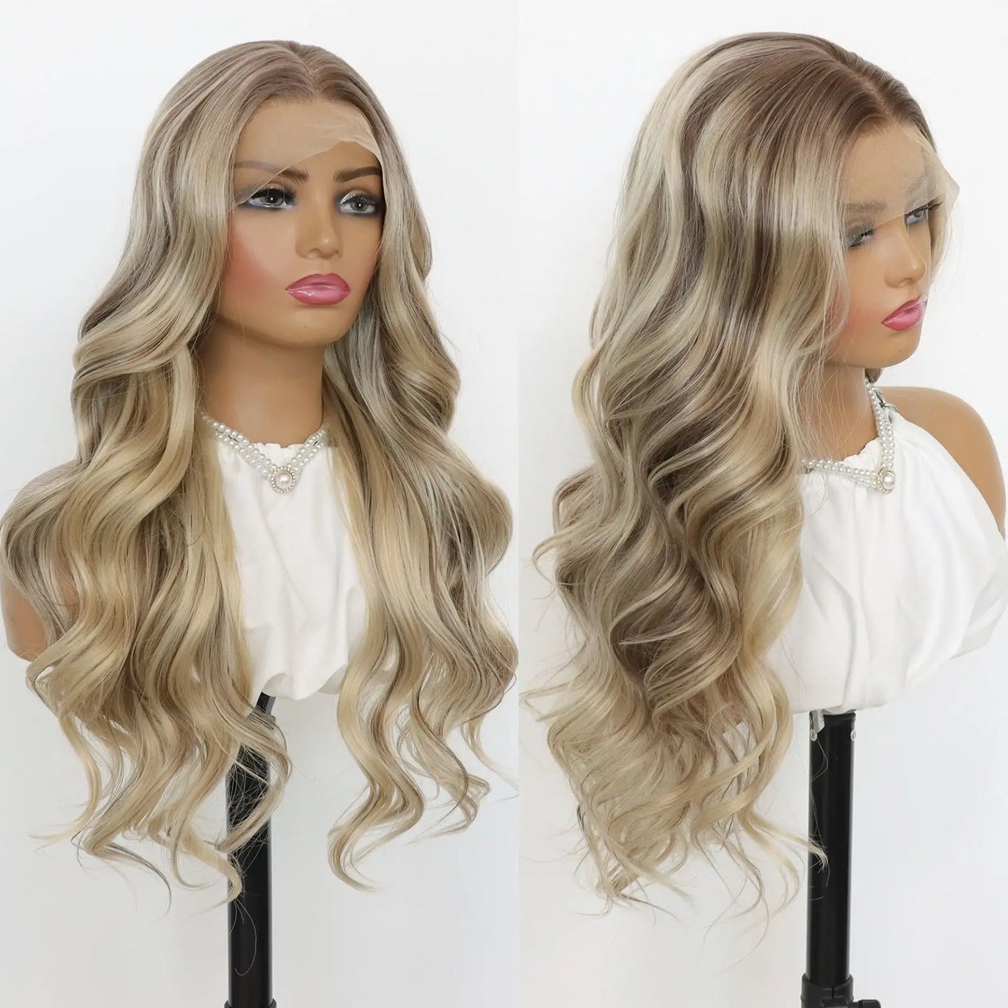 The Blonde Highlight Ombre Lace Front Wig