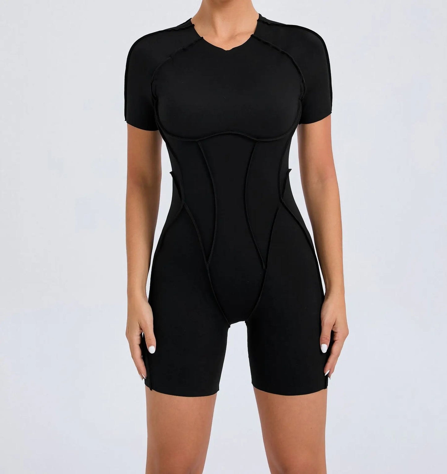 The V-Butt Push-Up Cycling Jumpsuit