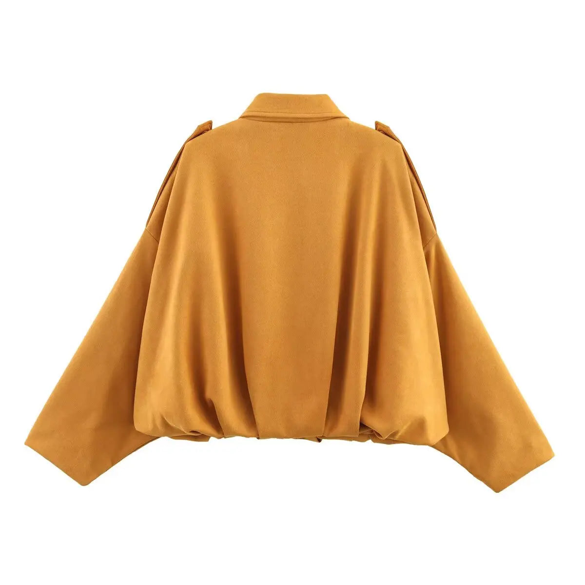 The Suede Oversized Bomber